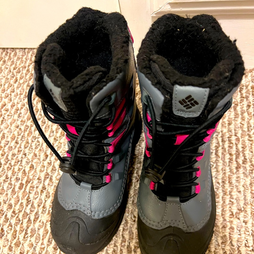 Columbia Girl Size 3 Waterproof Winter Boot BY4430-054 400g